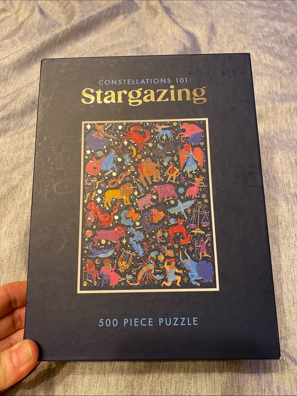 Galison Constellations 101: Stargazing Cosmos Astrology 500 Piece Puzzle